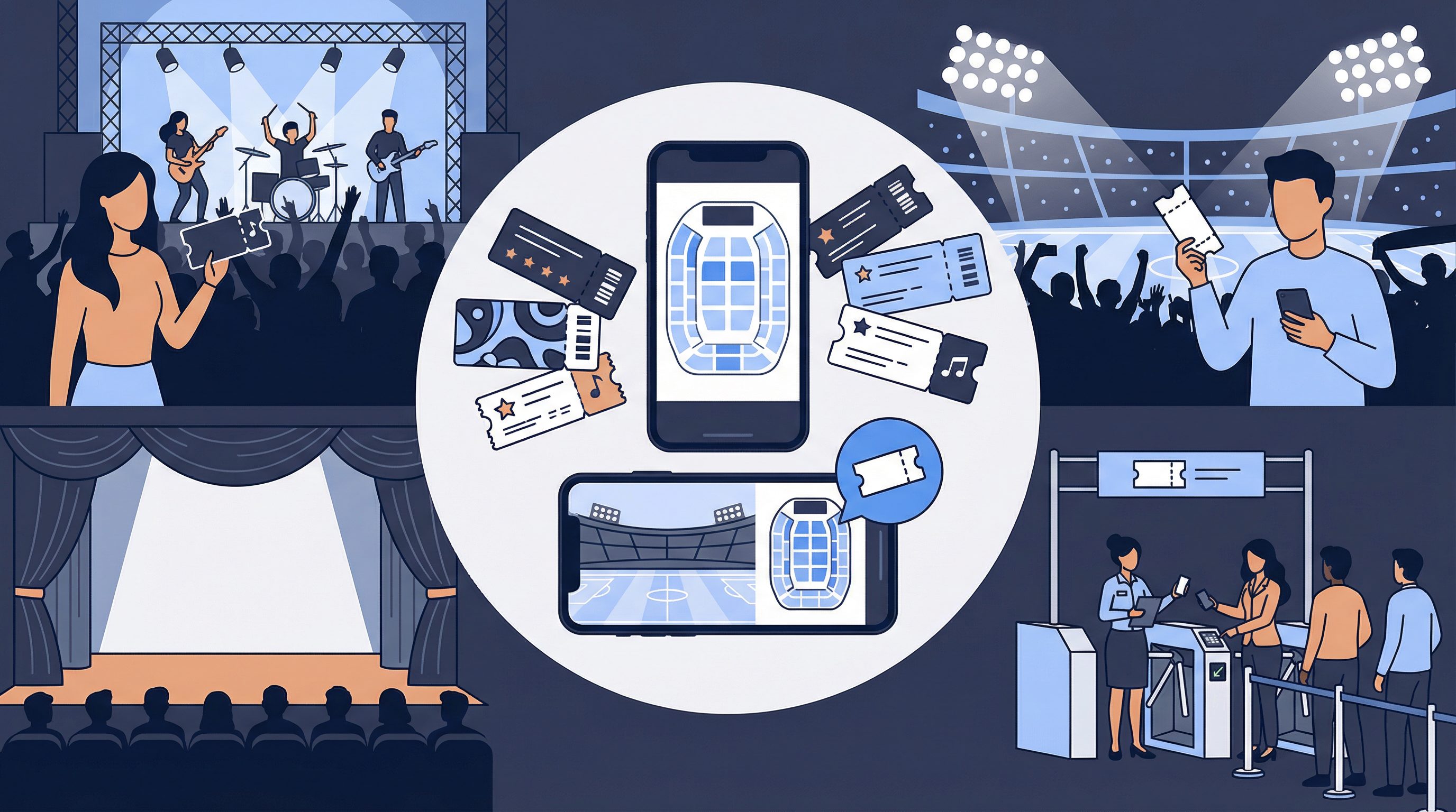 プレイガイドとは？先行販売の特徴とチケット販売方法を解説